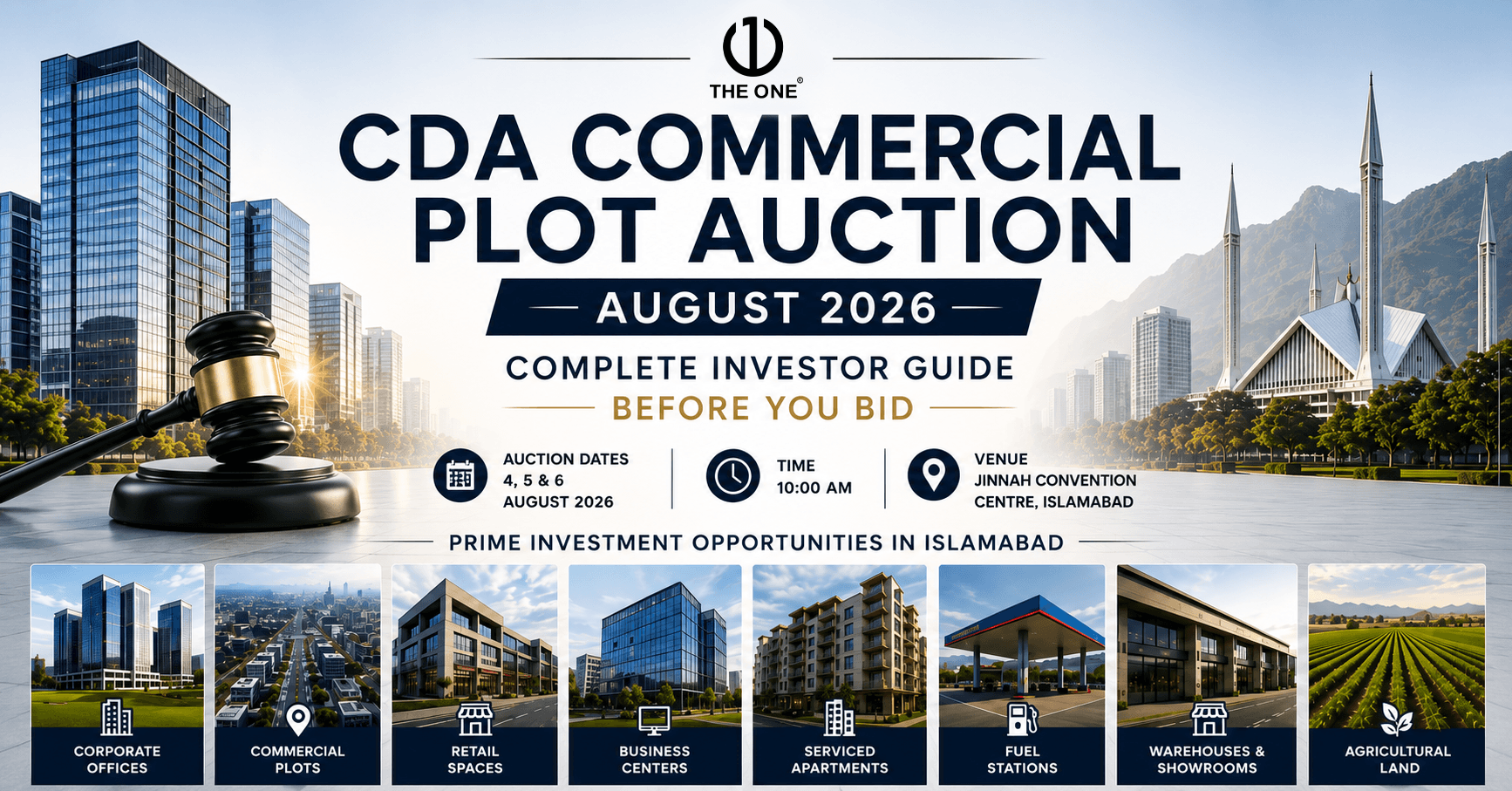 CDA Commercial Plot Auction August 2026: Complete Investor Guide Before You Bid